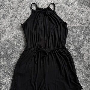 Maurices Black Sleeveless Jumpsuit